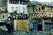 Desmontant un dels corrals - Febrer 1995